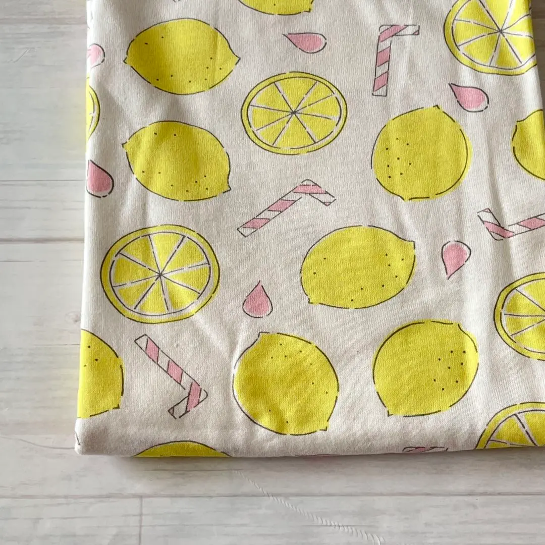 Thumbnail of 【mapleandafabric】Lemonade / Pink / Tenjiku Knit / 50cm