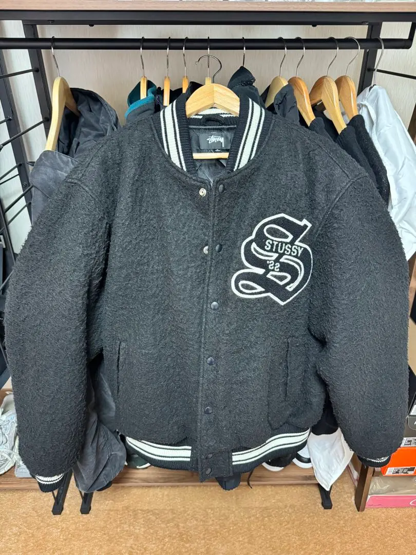 Stussy スタジャン 緑 '22