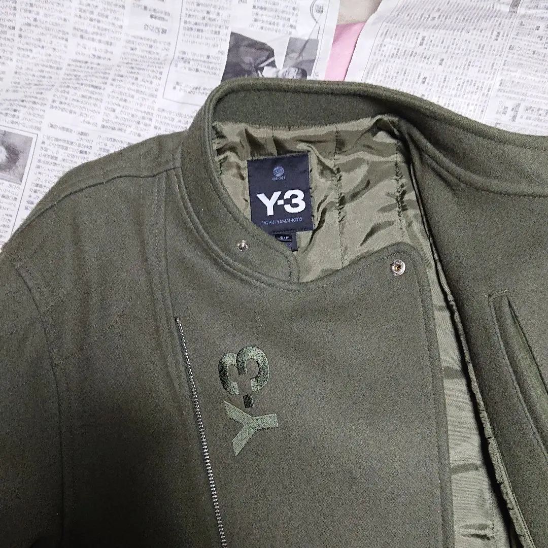 Y-3 ノーカラージャケット ROOT THREE ジャケット ノーカラージャケット THREE/ルート