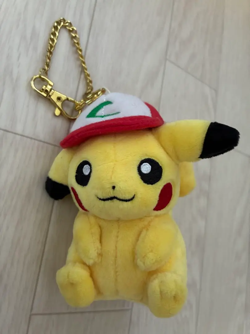 貴重 2017 ピカチュウ ぬいぐるみパスケース ぼうしをかぶったピカチュウ ポケモン - 貴重 2017 ピカチュウ ぬいぐるみパスケース ぼうし