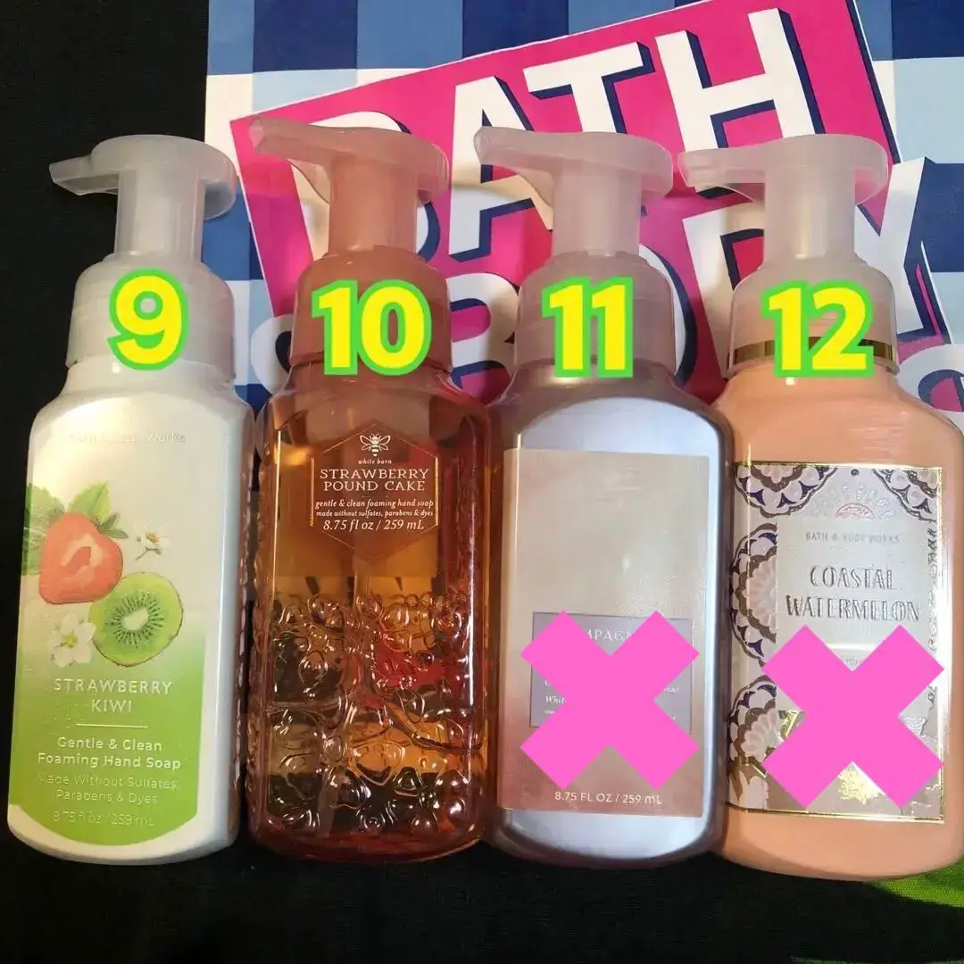 2025年最新】Bath & Body Works ソープ形状：泡状・ムース状