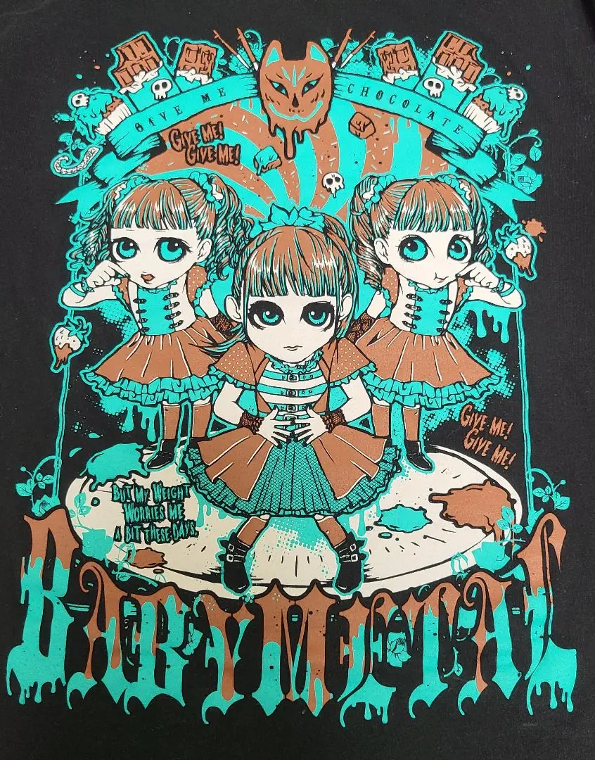 BABYL ギミチョコ Tシャツ XL 新品 楽天市場】tシャツ babymetal ギミチョコの通販