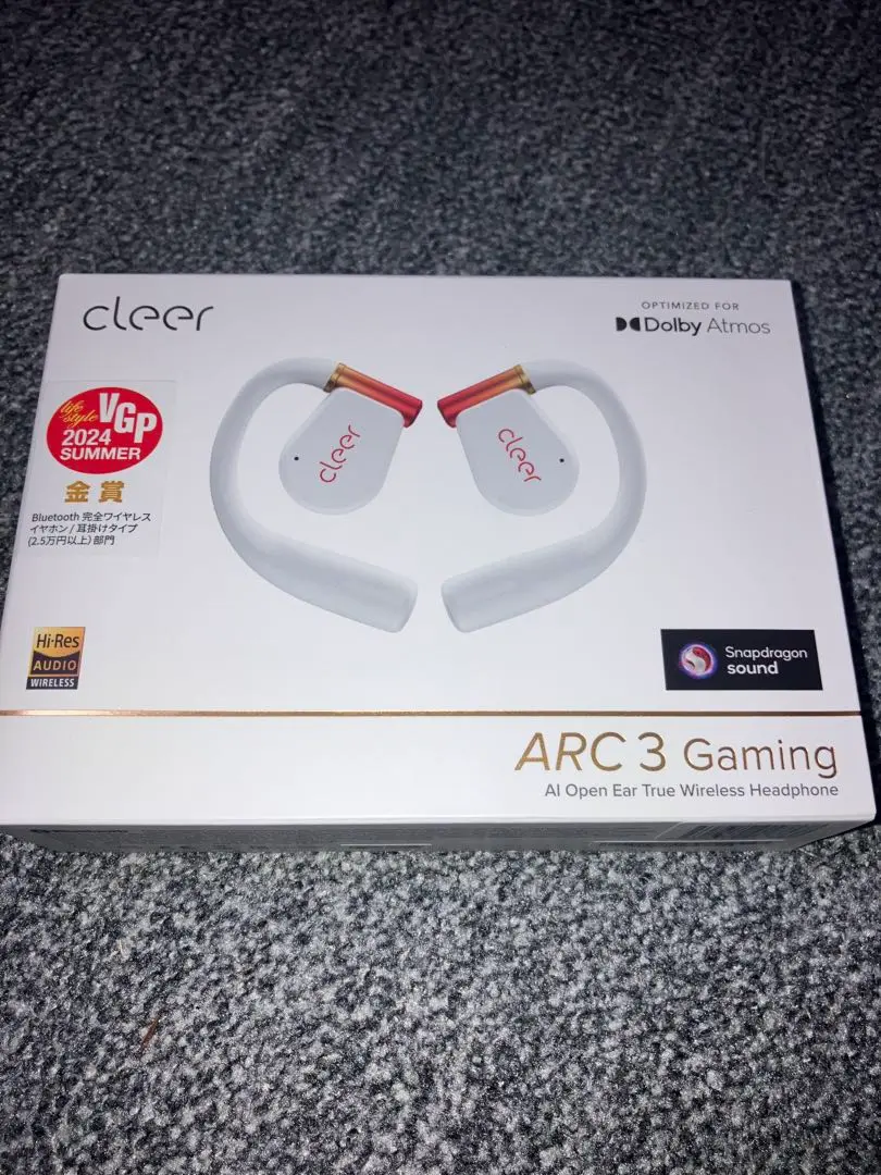 Cleer Arc3 MAX 新品未開封 オープンイヤー型完全ワイヤレスイヤホン「ARC 3」 - Cleer