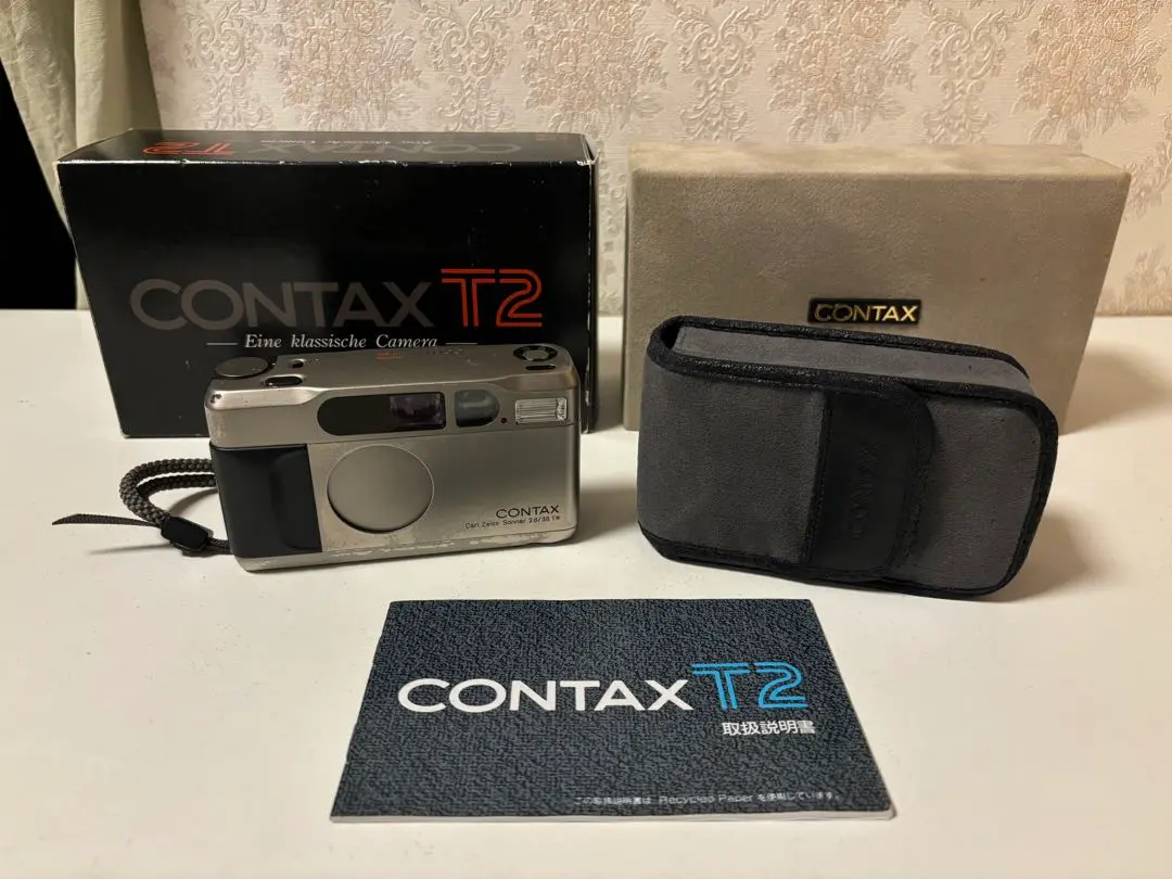 ◾️美品◾️ 元箱付 CONTAX T2 チタンクローム 2025年最新】CONTAX T2 チタンクロームの人気アイテム - メルカリ