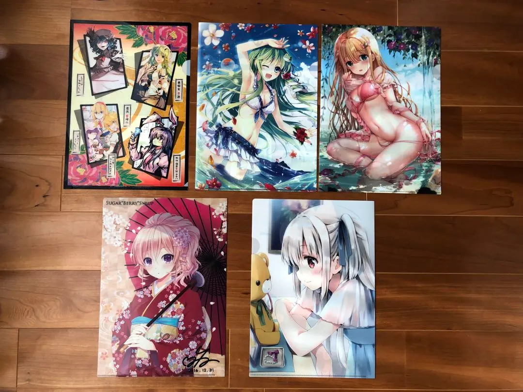 Thumbnail of Sanae Kochiya and others Clear File Set (5 pieces)