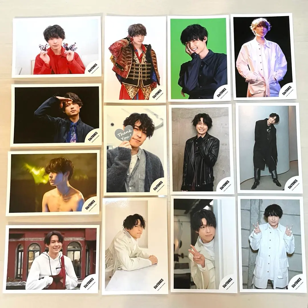 Thumbnail of SixTONES Hokuto Matsumura Official Photo Set of 14