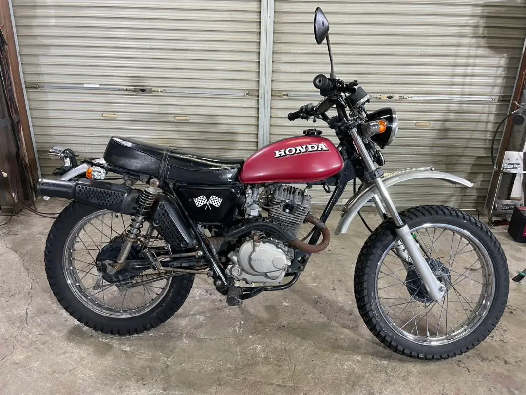 【Mobu】希少 HONDA XL230 タンク ホンダ MC36 中古 ホンダ XL230 キャブ車 4スト セル付き MC36｜（有