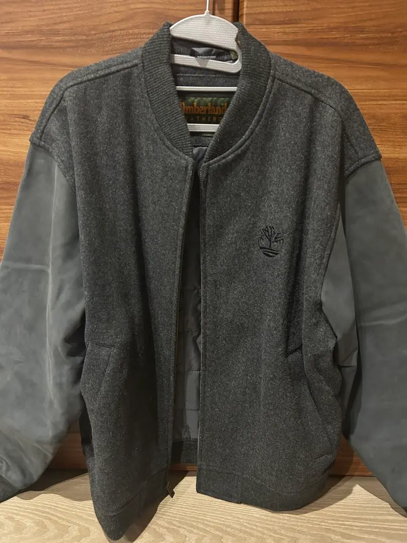 激レア】timberland 革ジャン スタジャン