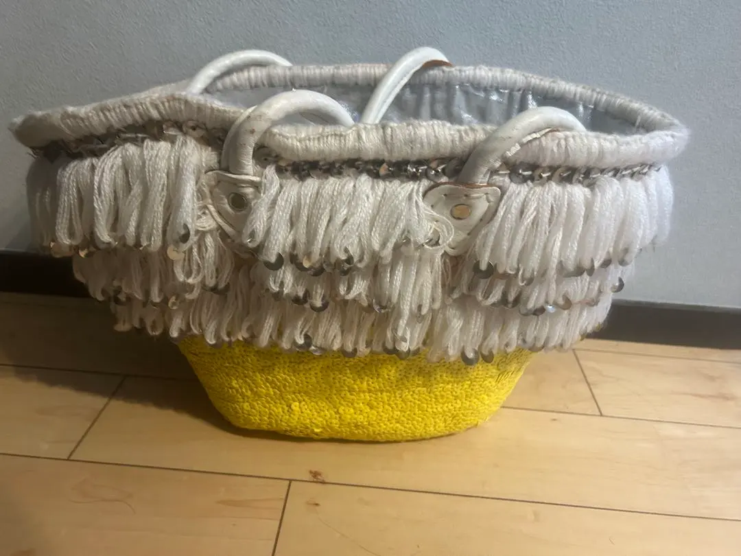 最終お値下げ！ファティマモロッコ　チェリーかごバッグ 最終お値下げ！ファティマモロッコ チェリーかごバッグ - メルカリ