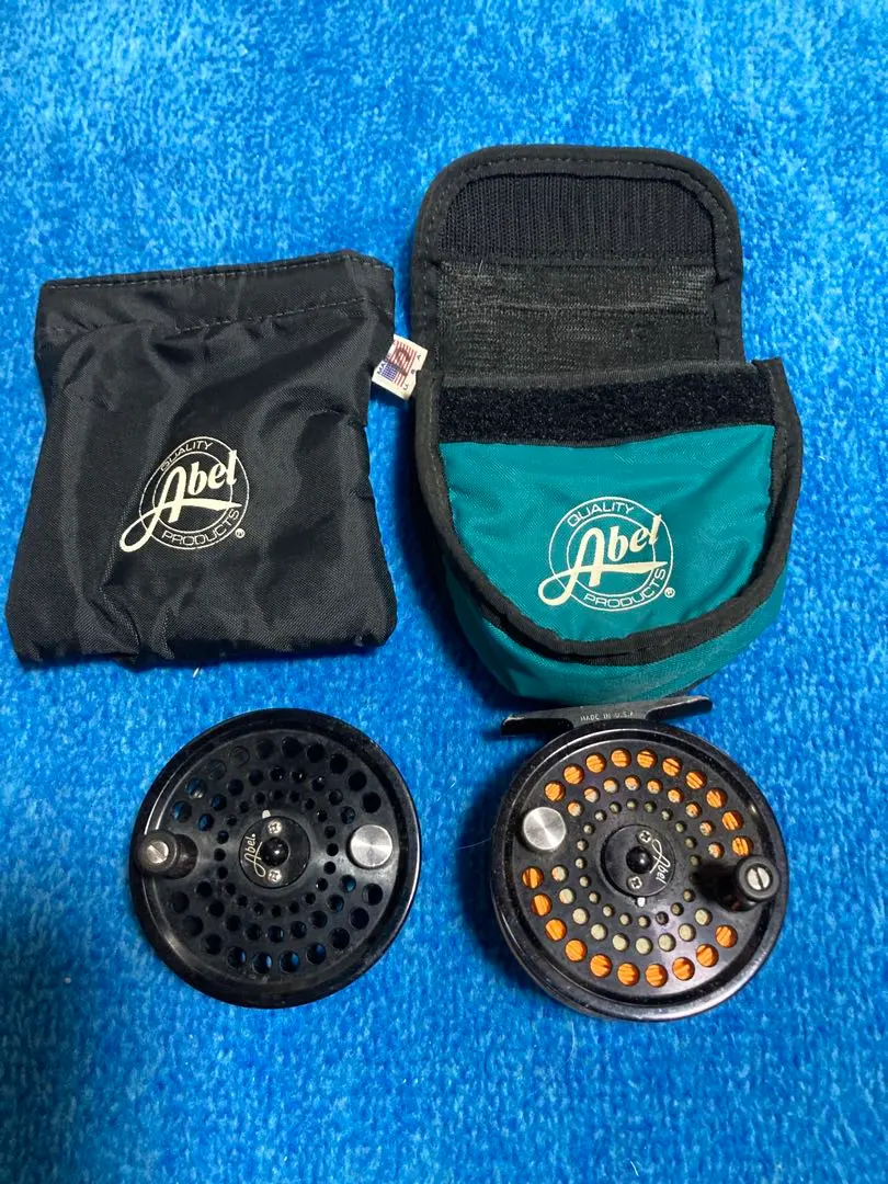 【ケース付き】Abel no.3 シルバー　フライリール Yahoo!オークション -「abel エーベル」(リール) (フィッシング