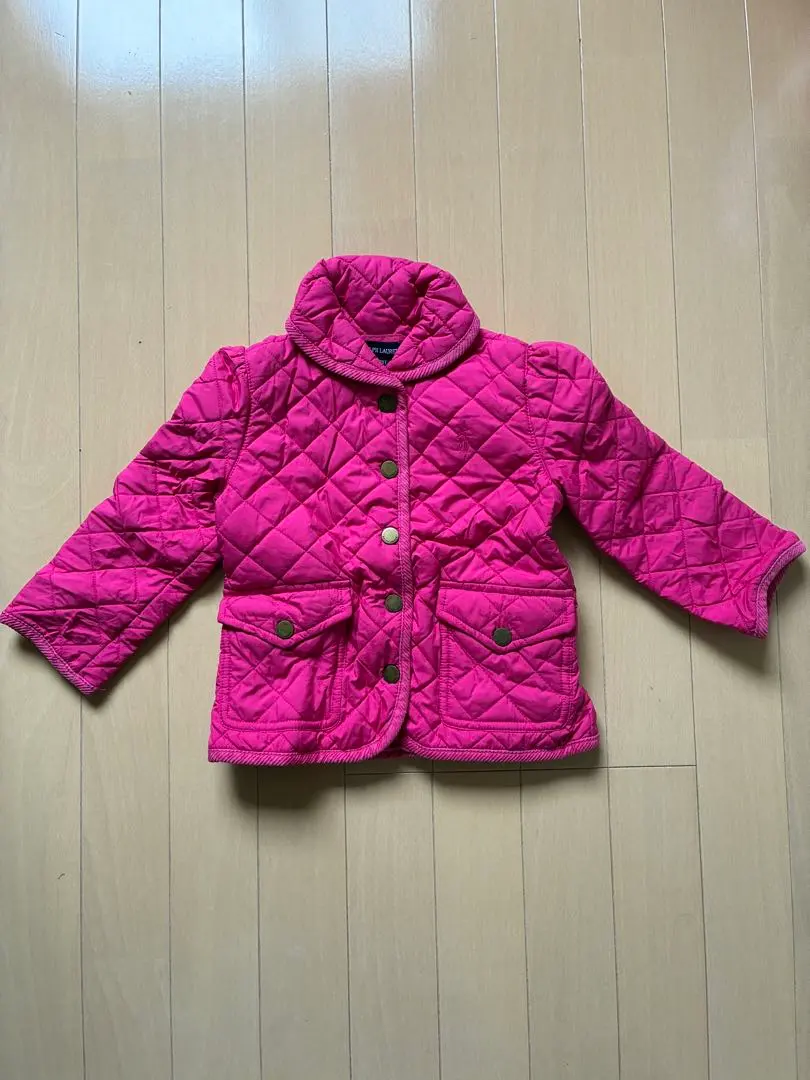 Thumbnail of Ralph Lauren quilted coat, pink, size 3T (100cm) - children's clothing