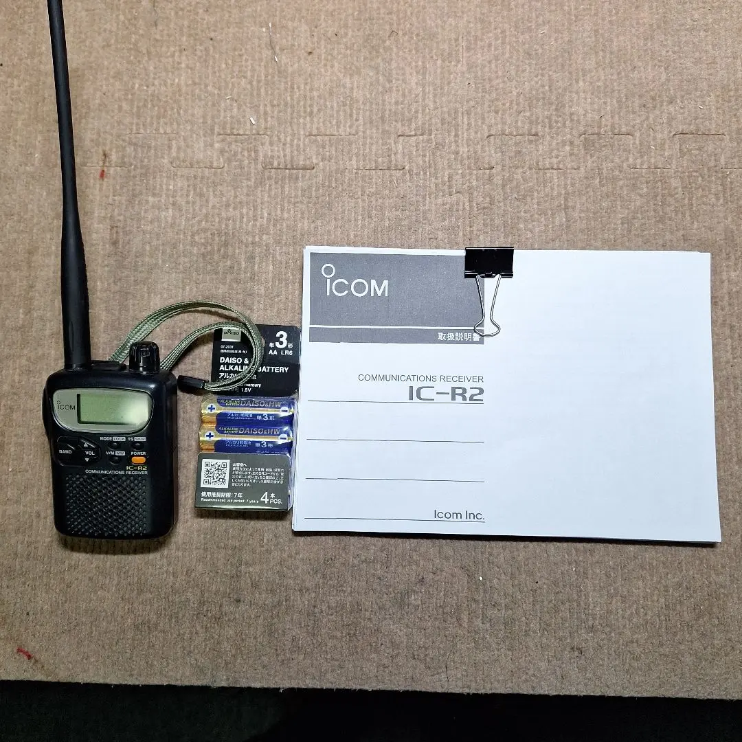 アイコムIC-R2広帯域受信機、受信周波数拡張済み 2025年最新】icom ic-r2の人気アイテム - メルカリ