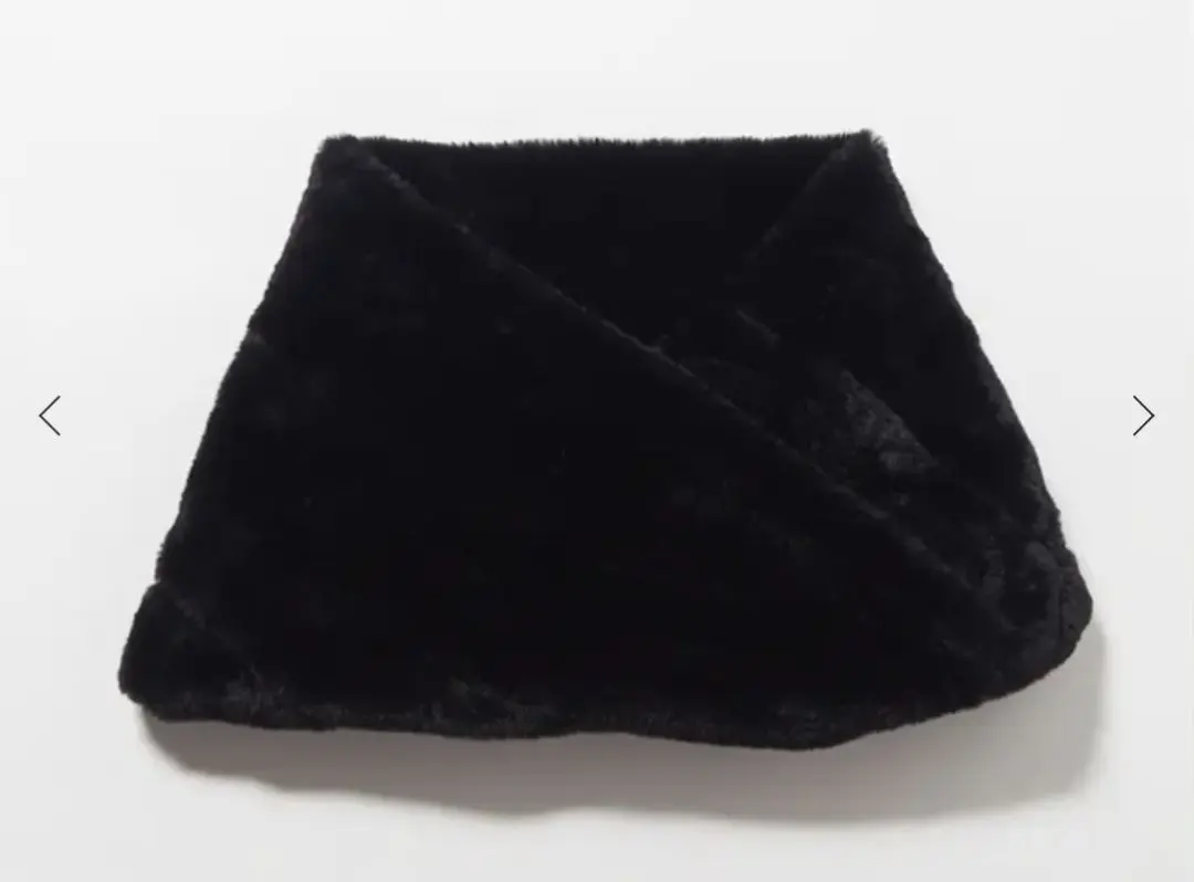 Thumbnail of GORGE Fake Fur Snood Black, with Tag, Unused