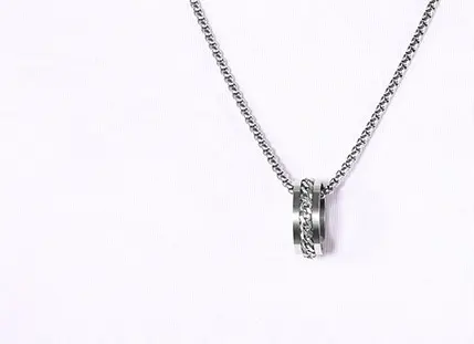 Thumbnail of Ring, ring, pendant, white, titanium copper, jewelry