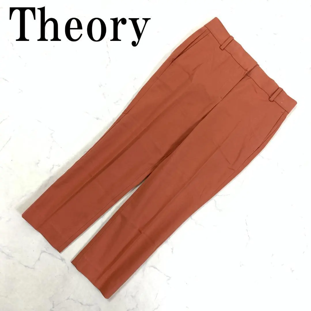Thumbnail of LA7555 Theory Theory Cotton Slacks Pants Terracotta 0