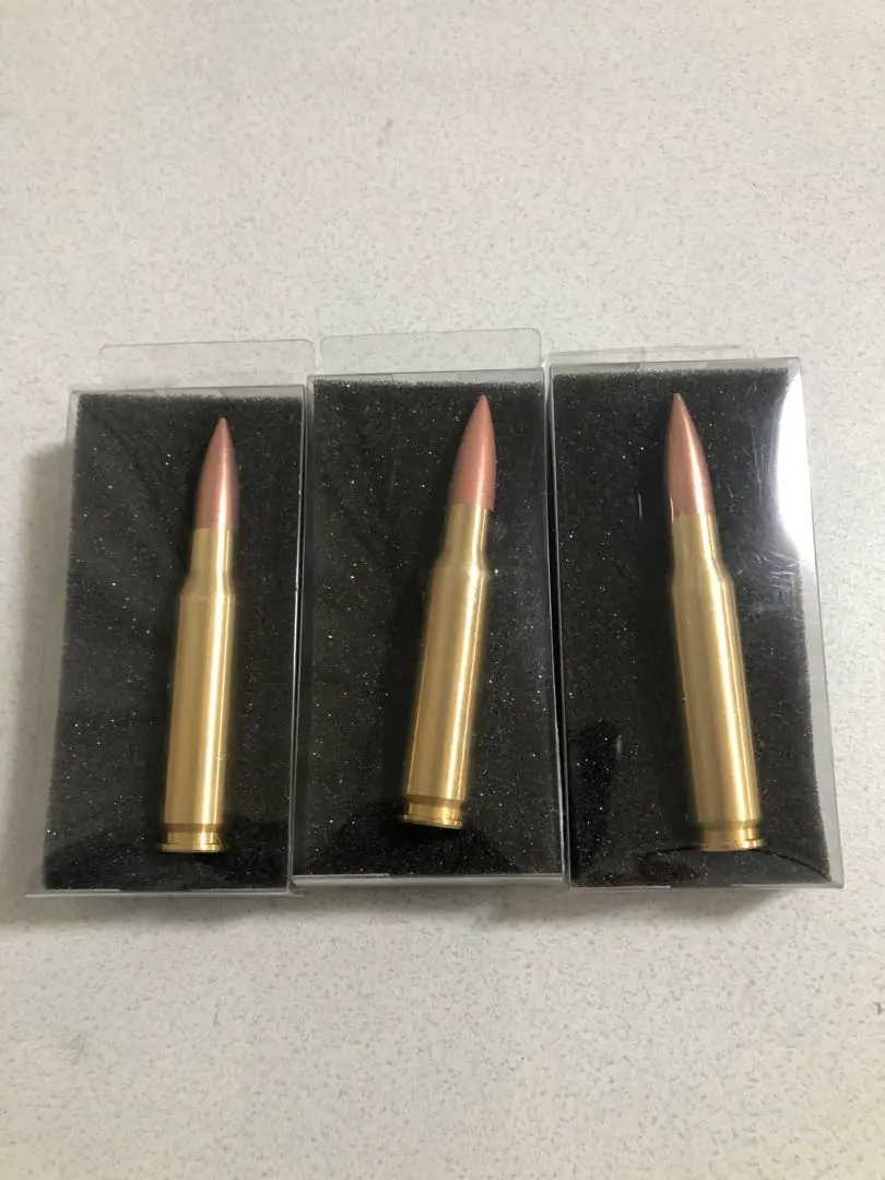 ダミーカート7.62×54R 弾頭+薬莢10個 賄える 9×51mmMK217薬莢1