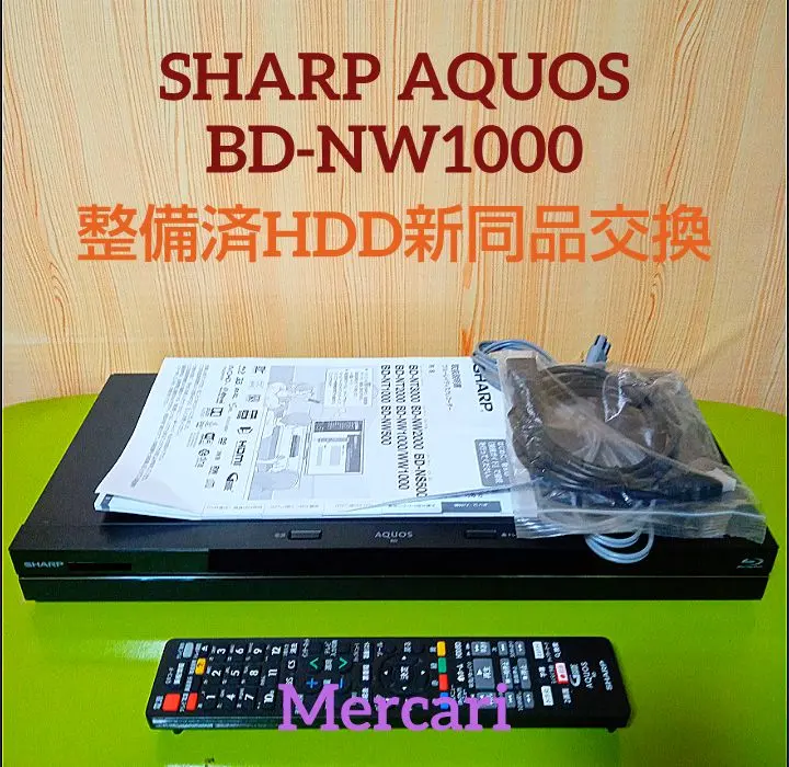 SHARP AQUOS藍光BD BD-NW1100　硬碟新品更換第4 的縮圖
