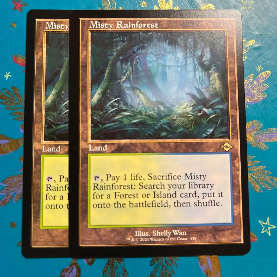 mtg 霧深い雨林　英語　旧枠　４枚 2025年最新】霧深い雨林 旧枠 英語の人気アイテム - メルカリ
