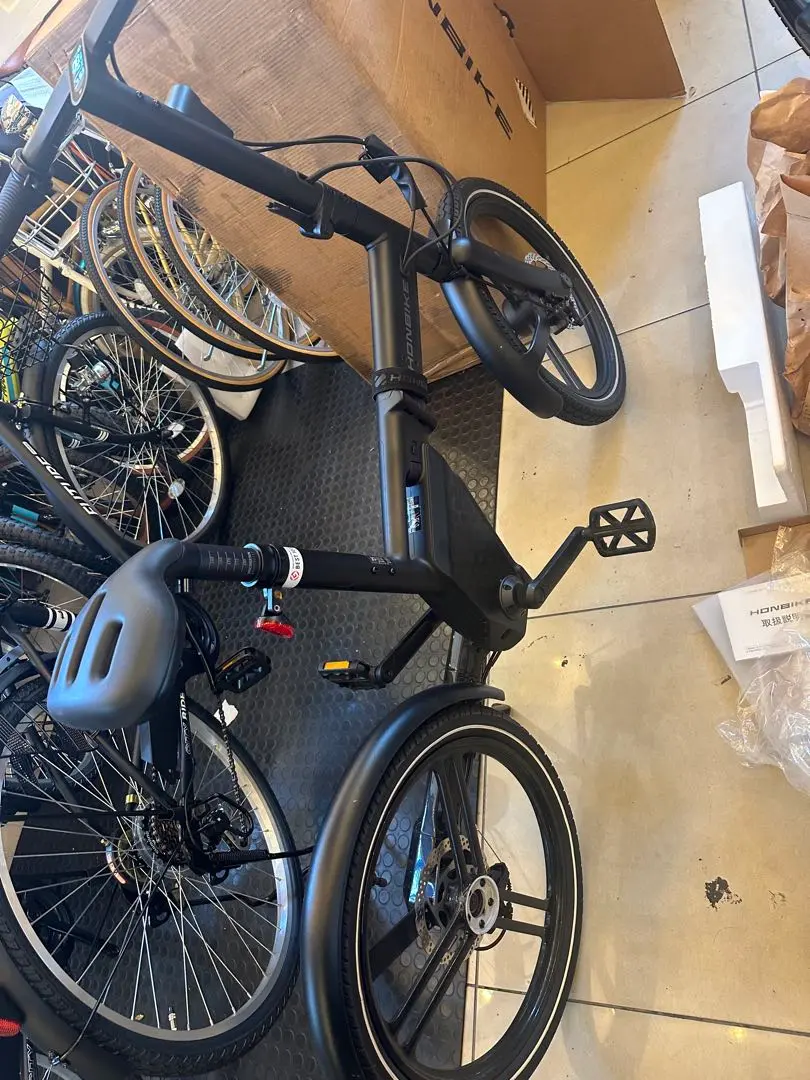 HONBIKEホンバイク純正専用バッテリー 黒赤