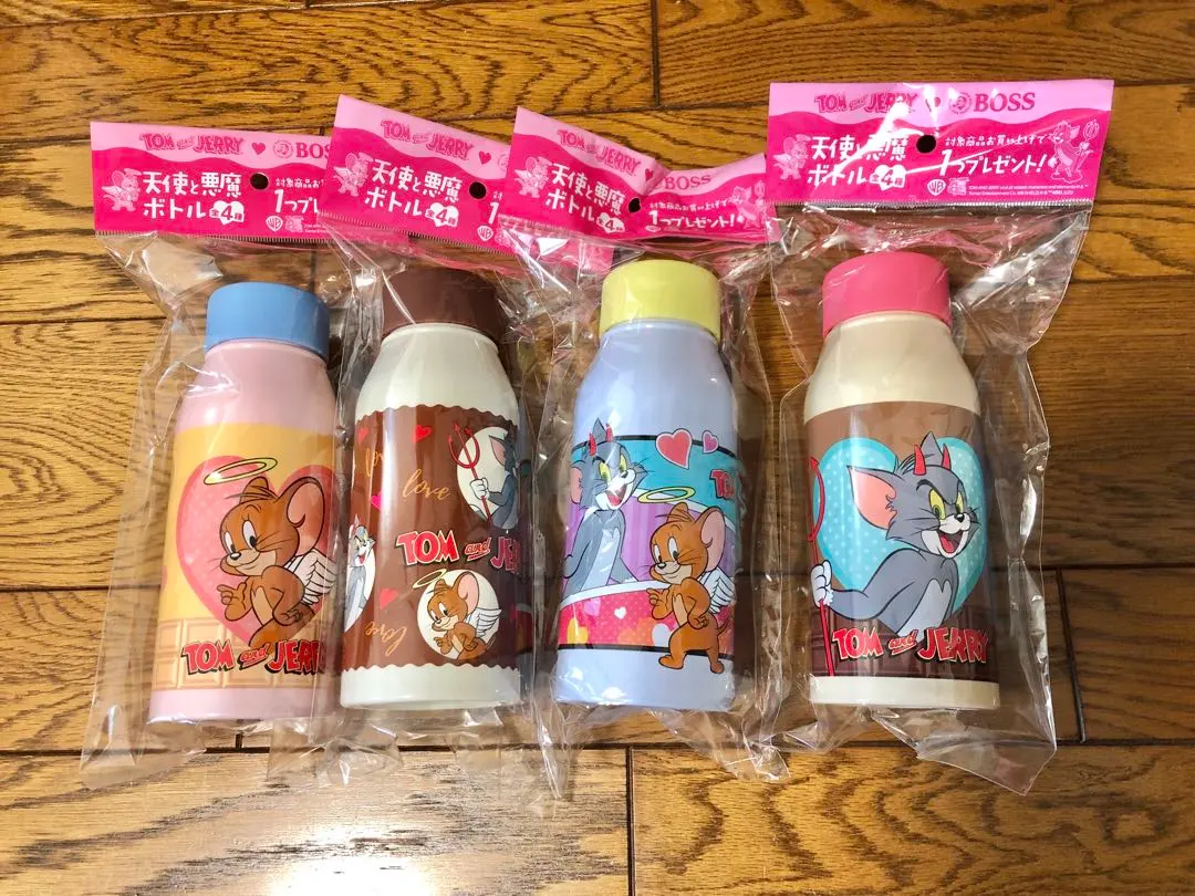Thumbnail of SUNTORY BOSS Boss Cafe Tom and Jerry Angel and Devil Bottles 4 Types