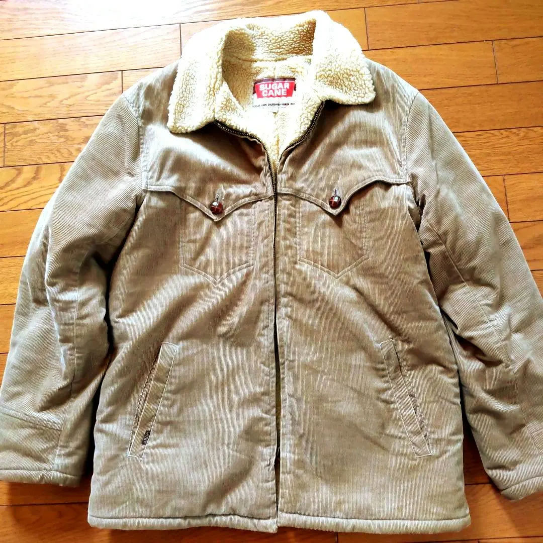 Thumbnail of SUGAR CANE . Lunch Coat . Boa Jacket Size/Medium, Excellent Condition
