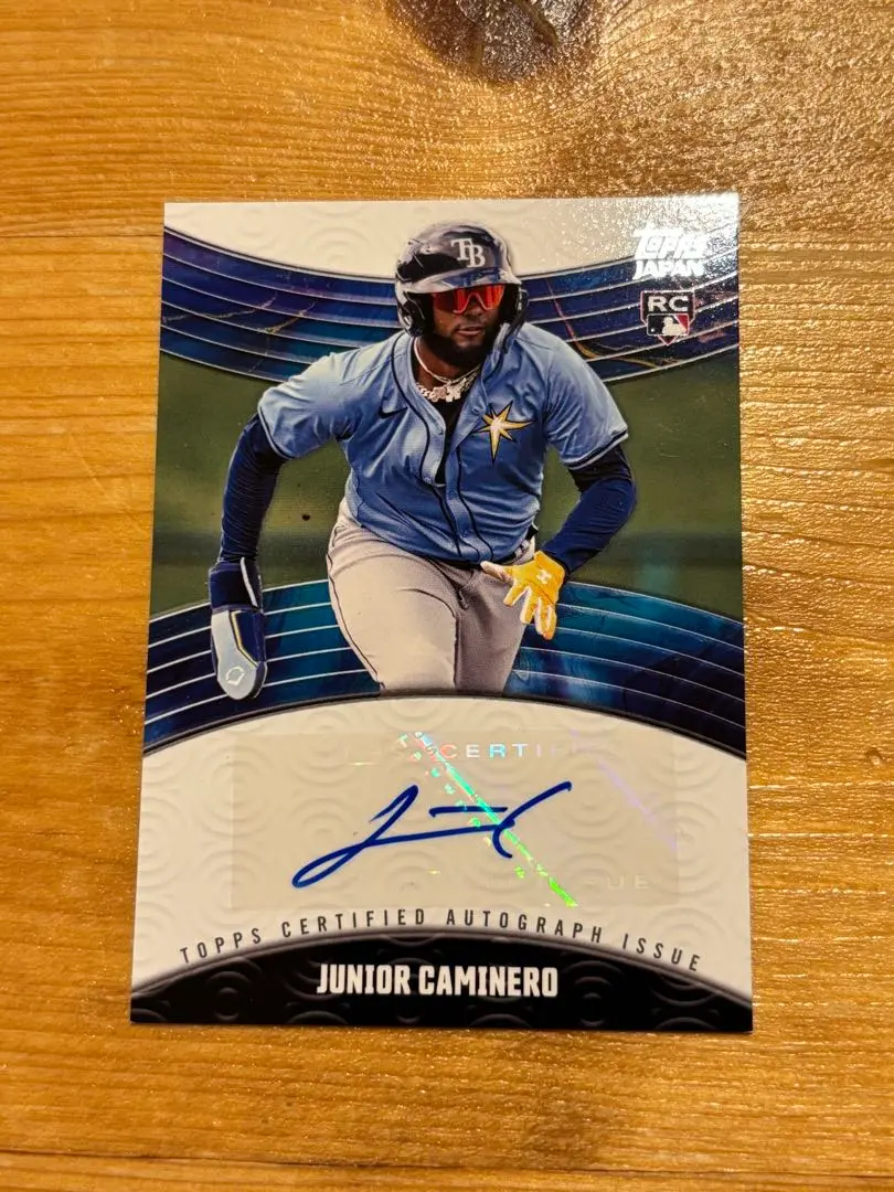 topps ジュニオール・カミネロ 直筆サインカード　25シリ topps ジュニオール・カミネロ 直筆サインカード 25シリ - メルカリ