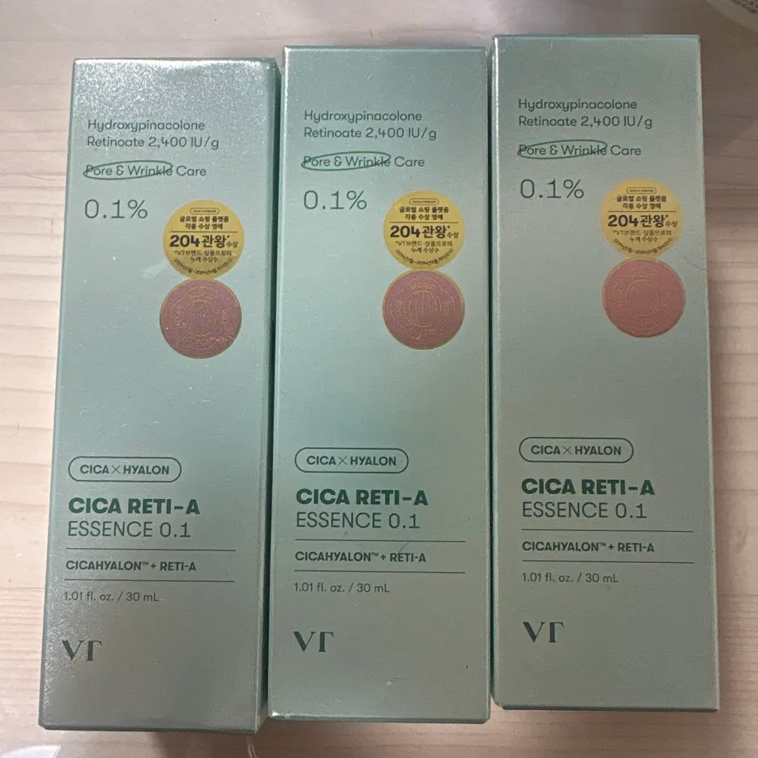 【新品】VT CICA Reti-A 精華 0.1 30ml 3瓶 的縮圖
