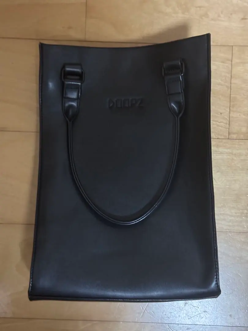 美品　ADRER アドラー　トートバッグ　2way ブラック　キャンパスバッグ 美品】ADRER アドラー トートバッグ 2WAY キャンバス×レザー 黒
