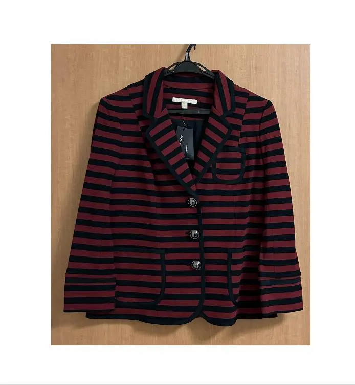 Thumbnail of Significant Price Reduction ★ Brand New with Tags ★ Banana Republic Jacket, Striped