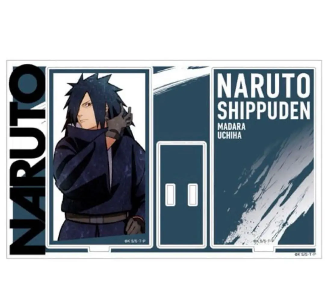 NARUTO ベースヤード ロング缶バッジ マダラ NARUTO ベースヤード うちはマダラ 缶バッジ オーロラ缶バッジ