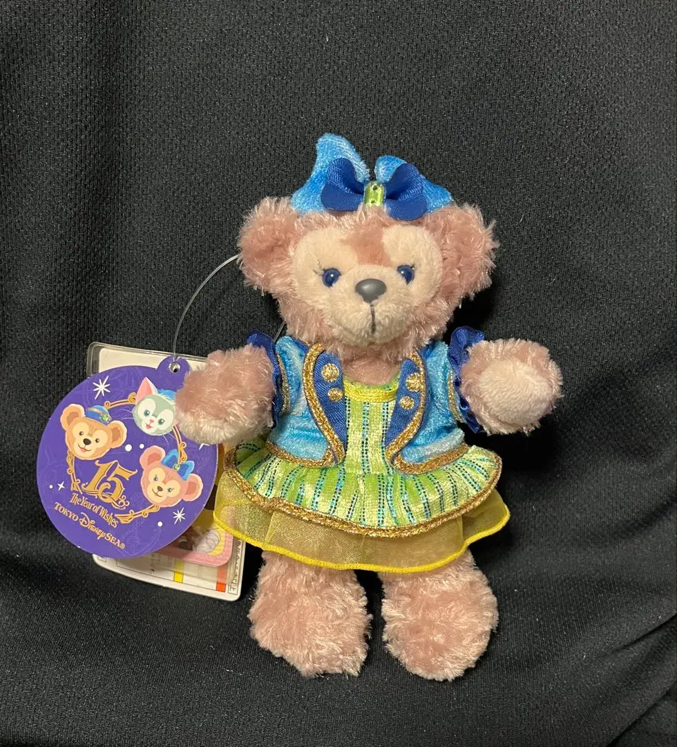 Thumbnail of DisneySea "ShellieMay" Plush Badge Keychain with Tag