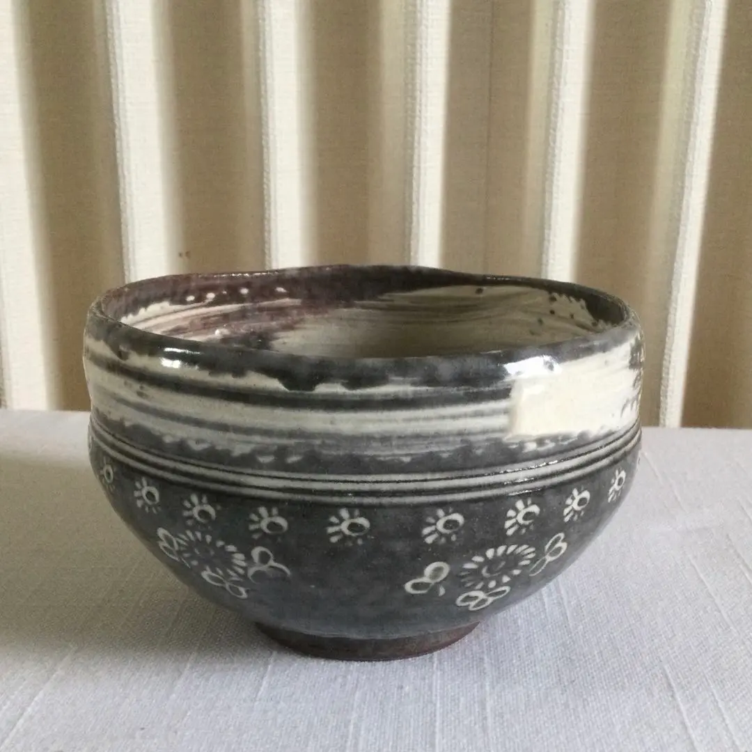 茶器/茶道具 抹茶茶碗】 三島茶碗 浅見五郎助作（祥瑞窯） – 今