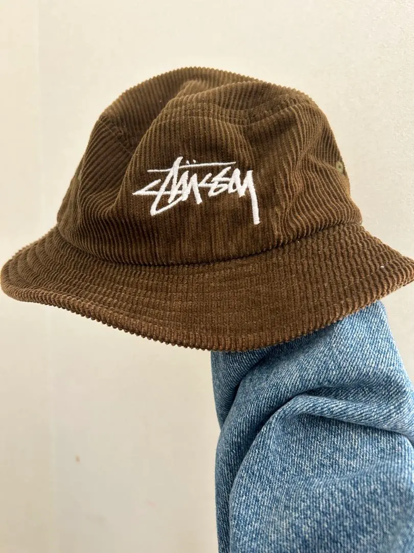 Thumbnail of Old Stussy Stüssy Bucket Hat Corduroy Brown
