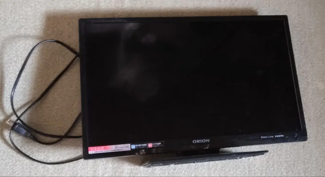オリオン 液晶テレビ 19インチ ORION NHC-191B 黒 オリオン電気（ドウシシャ） 中古 TA-NHC191B 液晶テレビ 19V