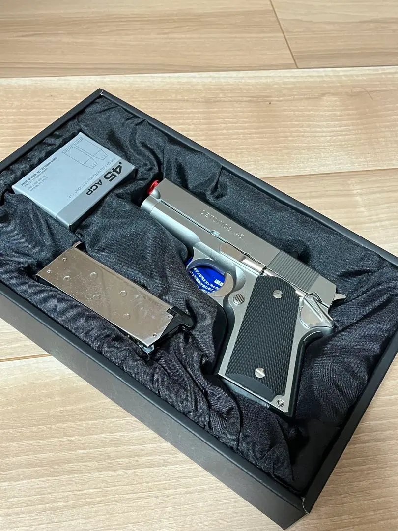 新品 東京マルイ 純正 デトニクス　ステンレス プラスチック製 スライド　セット デトニクス.45 コンバットマスター ステンレスモデル - ガス