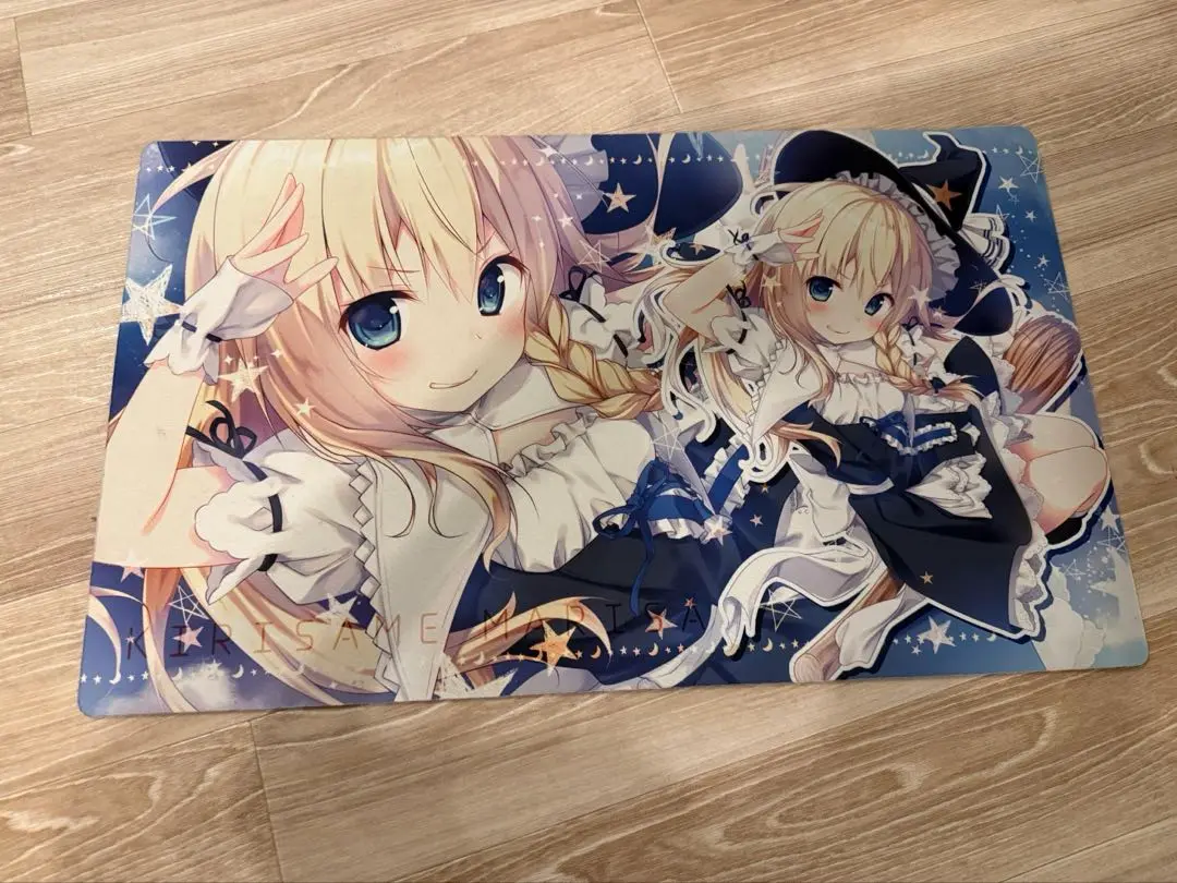 サンパン　スリーブ　プレイマット　魔理沙 魔理沙 東方 スリーブ サンパン bad appleの通販 わらし@同梱