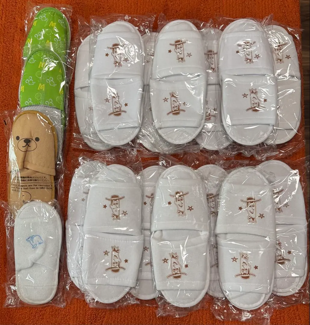 Thumbnail of Disney Slippers - Set of 18 Pairs