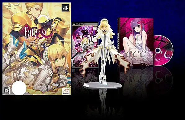 フェイト/エクストラ CCC (通常版) 特典 フェイト/エクストラ CCC Virgin Bride付き - PSP PSP 【初回＆あみあみ限定特典付き】限定版 フェイト/エクストラ
