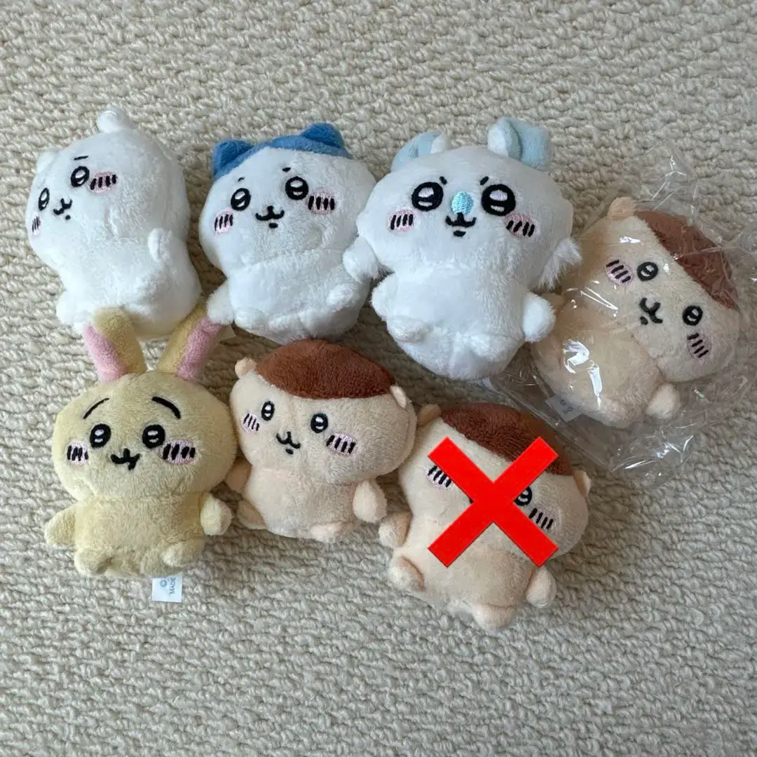 Thumbnail of Chikawa Sitting Plushies - Set of 6