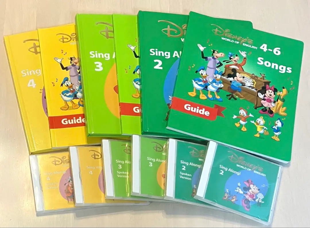 Thumbnail of New Children's Cast, Disney English System, Sing Along, CD, Picture Book, Guide, DWE