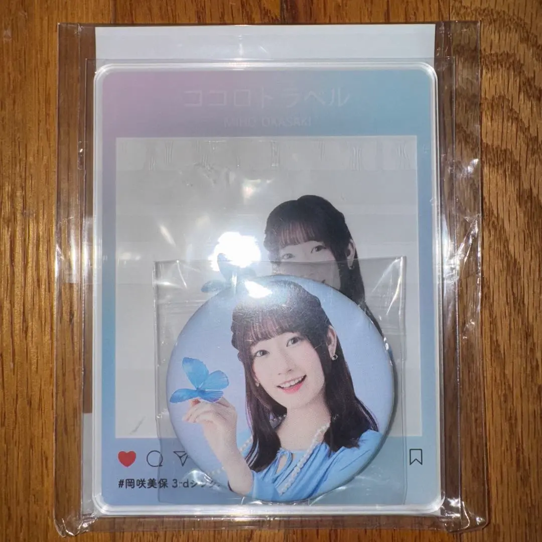 岡咲美保さん サイン入りチェキ 岡咲美保 直筆サイン 声優 サイン アイドルマスター シャニマス