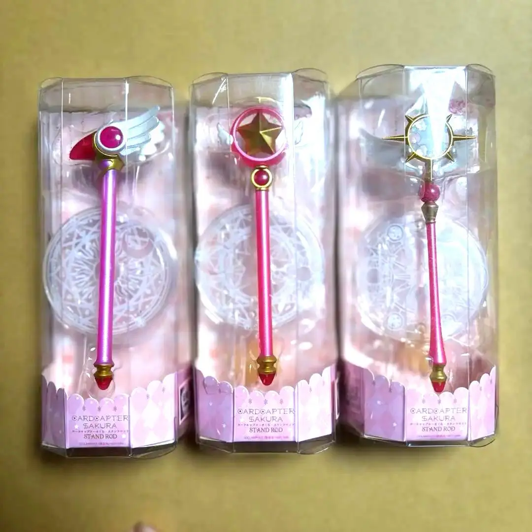【新品未使用】色褪せなし、超美品　カードキャプターさくら　スタンドロッド　3種 Amazon.co.jp: 色褪せなし超 カードキャプターさくら スタンド