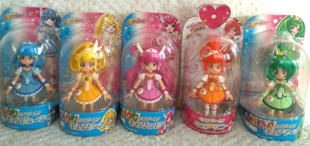 未開封 バンダイ スマイルプリキュア キュアドール 全5種 まとめ売り 未開封 バンダイ スマイルプリキュア キュアドール キュアピース