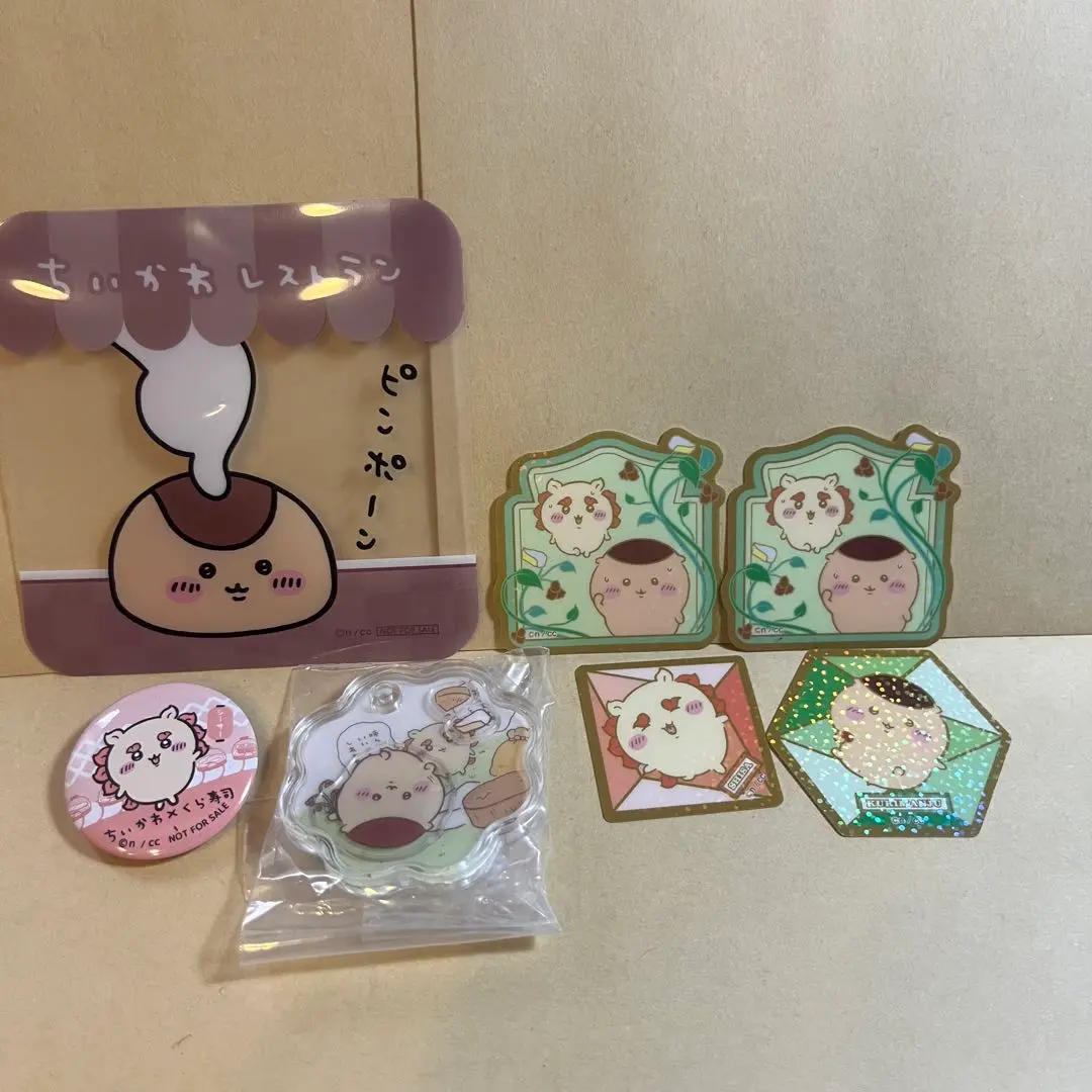 栗饅頭　風獅爺　貼紙　等等多樣組合　藏壽司 的縮圖