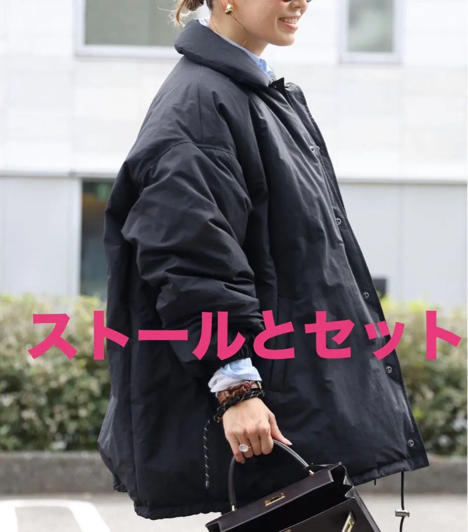 タグ付き　CALUX PUFFER COACH JACKET SCARF セット CALUX｜