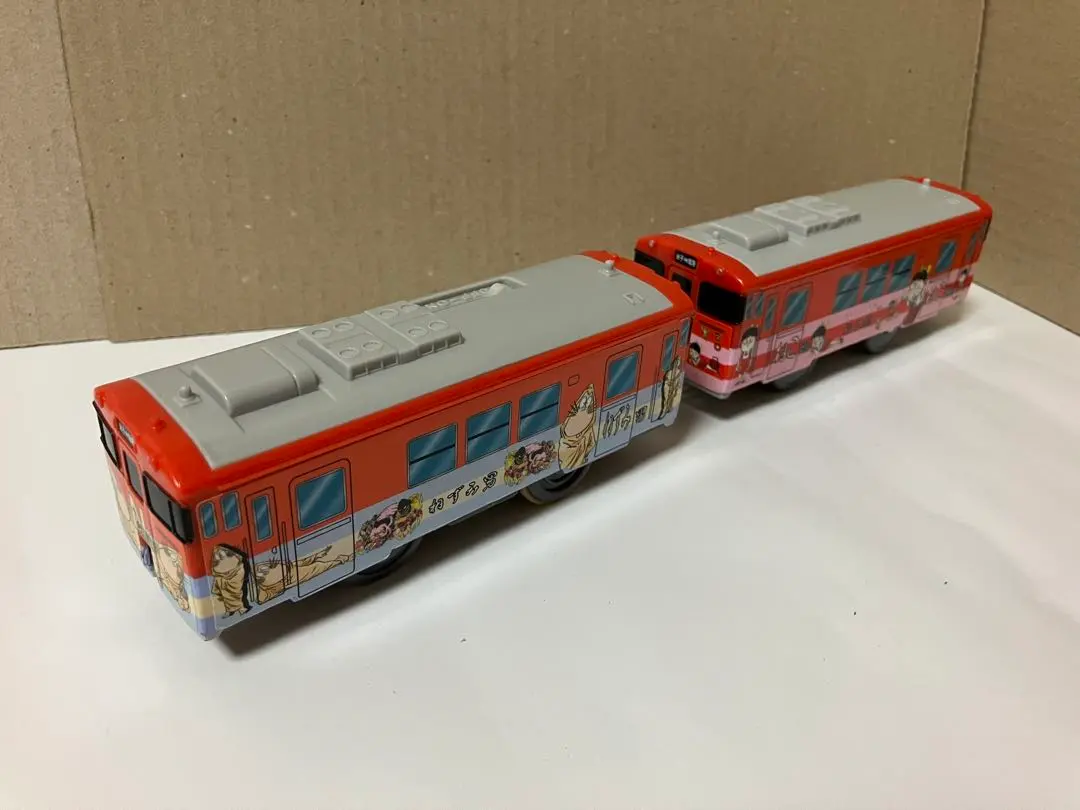 【TOMICA】鬼太郎列車 2輛編組 老鼠男 貓女 的縮圖