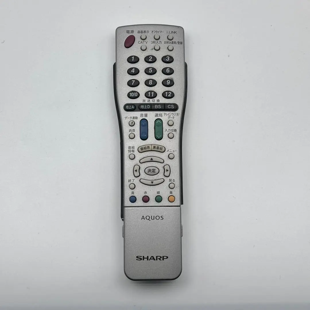 SHARP AQUOS 電視用遙控器 GA463WJSA 的縮圖