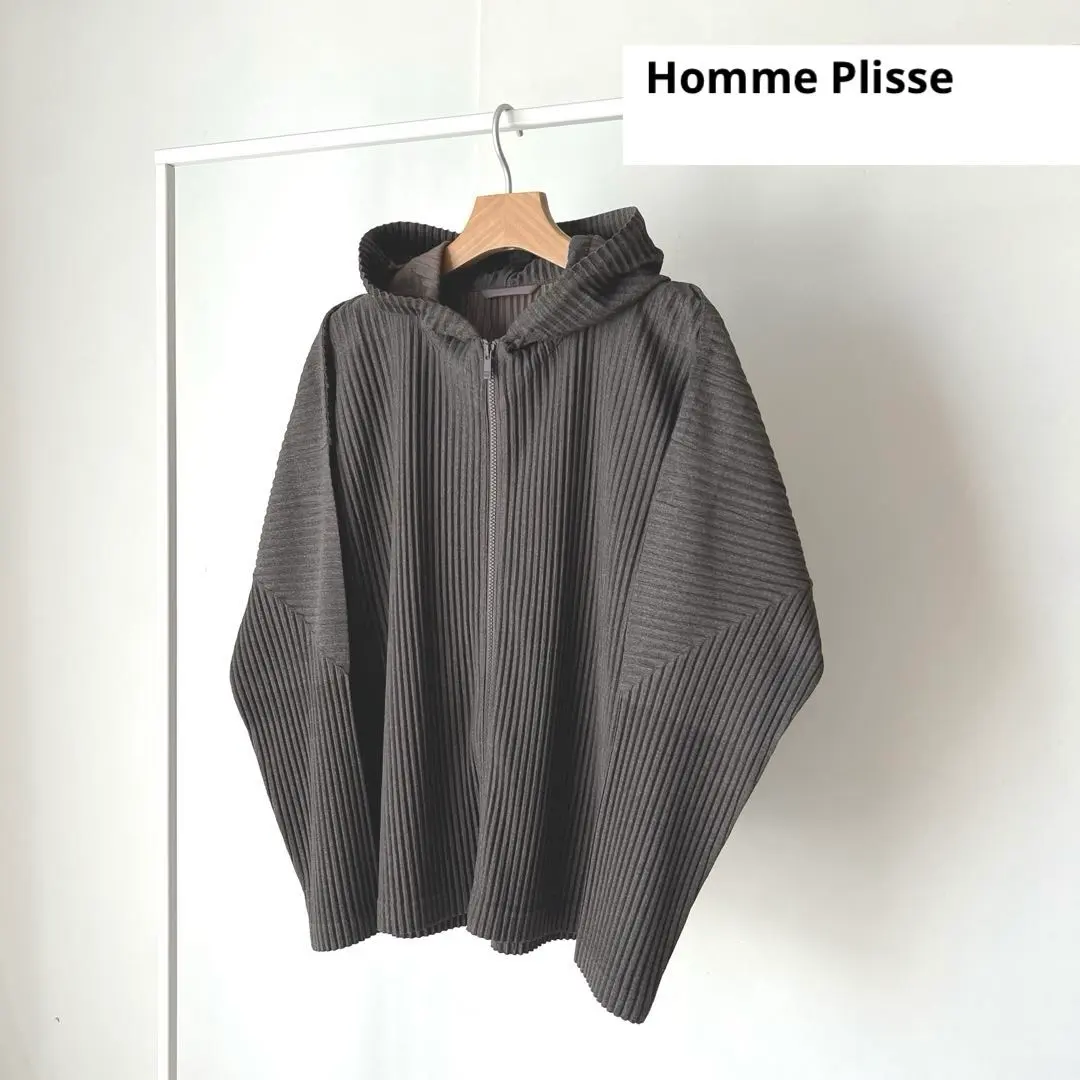 2025年最新】HOMME PLISSE ISSEY MIYAKE パーカーの人気アイテム