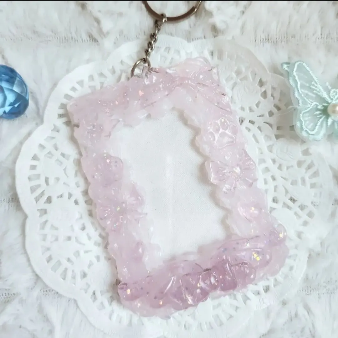 奶油裝飾 卡套 鑰匙圈 的縮圖