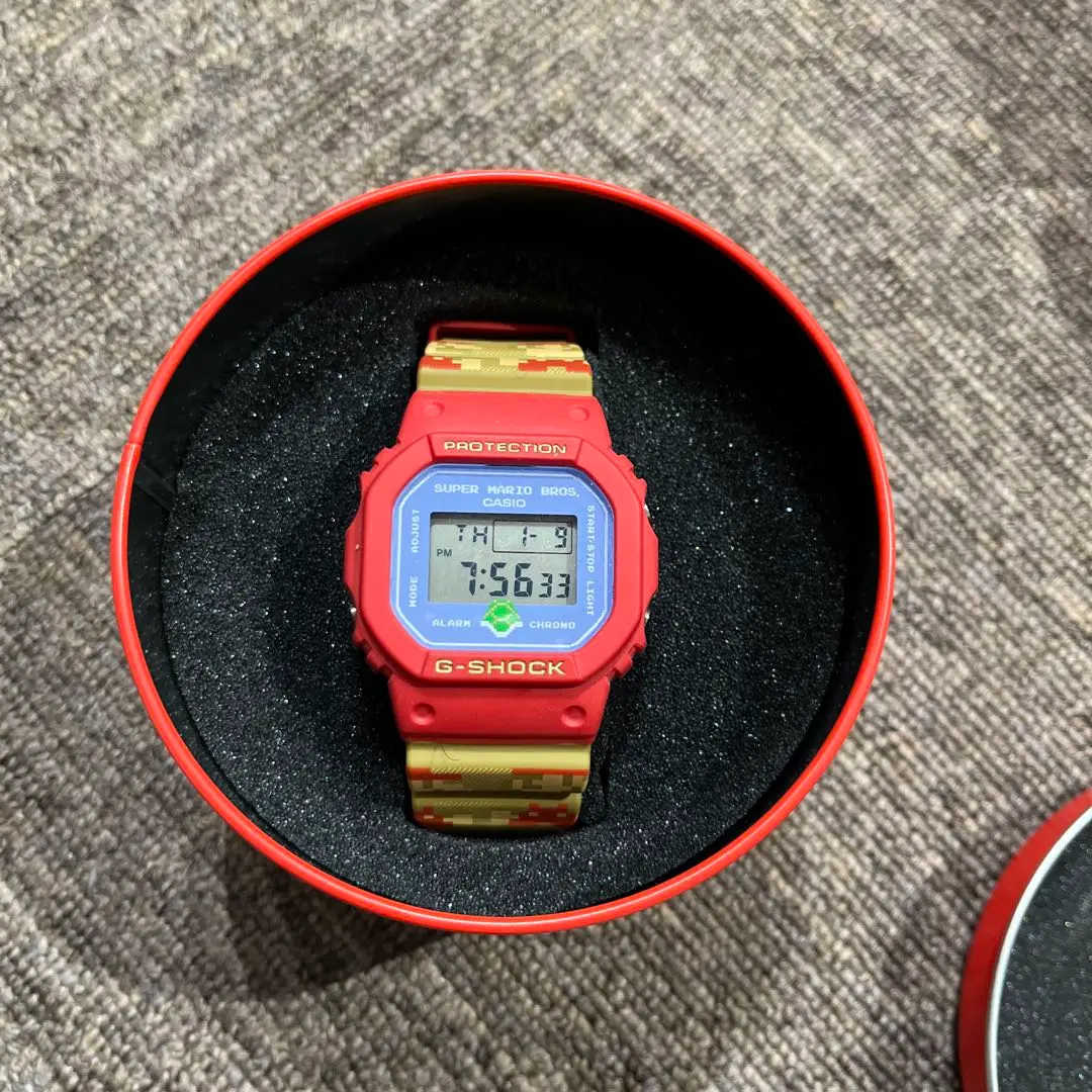 新品未使用 暗所・空調管理保管品 G-SHOCK スーパーマリオ コラボ 腕時計 新品未使用 暗所・空調管理保管品 G-SHOCK スーパーマリオ
